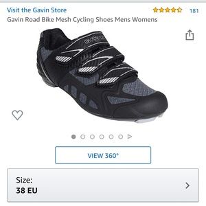 used cycling shoes